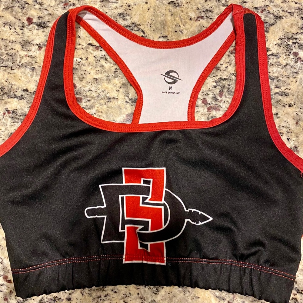 San Diego State University Aztec Sports Bra